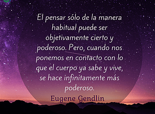 El significado de Focusing