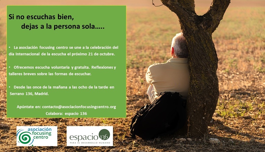 Si No Escuchas Bien Dejas A La Persona Sola